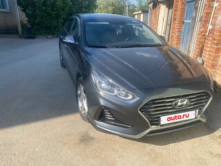 2017 Hyundai Sonata VII (LF) Рестайлинг, серый, 1600000 рублей, вид 1