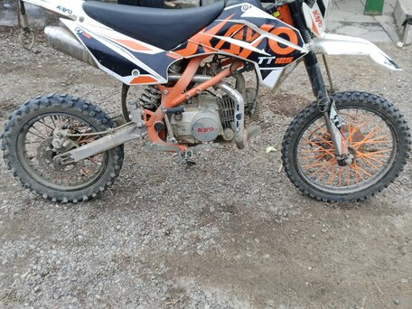 2023 Kayo Basic TT125, оранжевый, 82000 рублей, вид 3