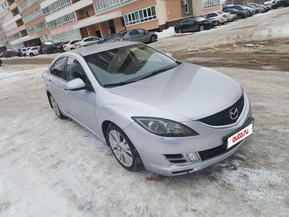 2008 Mazda 6 II (GH), фиолетовый, 629000 рублей