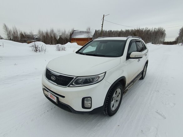 2013 Kia Sorento II Рестайлинг, белый, 1750000 рублей - вид 11