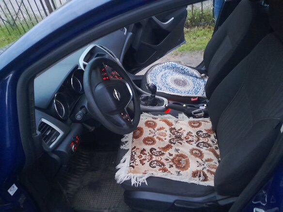 2011 Opel Astra J, синий, 500000 рублей - вид 6