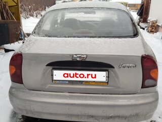 2005 Chevrolet Lanos I, серебристый, 150000 рублей, вид 3