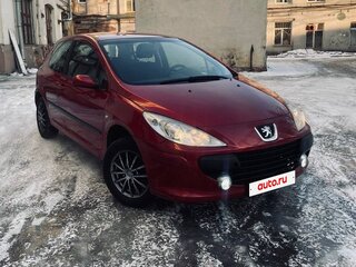 2007 Peugeot 307 I Рестайлинг, красный, 350000 рублей, вид 3