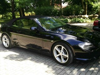 2004 BMW 6 серии 645i II (E63/E64), чёрный, 2129113 рублей, вид 2