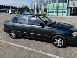 2008 Hyundai Accent ТагАЗ II, серый, 330000 рублей, вид 2
