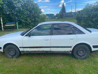 1992 Audi 100 IV (C4), белый, 180000 рублей, вид 4