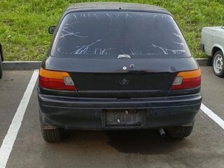 1993 Toyota Starlet 16V IV (P80), чёрный, 140000 рублей, вид 3