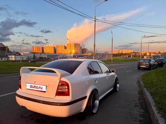 2002 Skoda Octavia I (A4) Рестайлинг, белый - вид 17