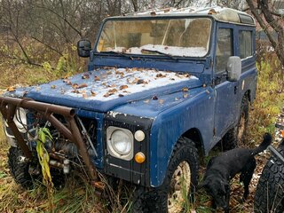 1992 Land Rover Defender 90 I, синий, 375000 рублей, вид 3