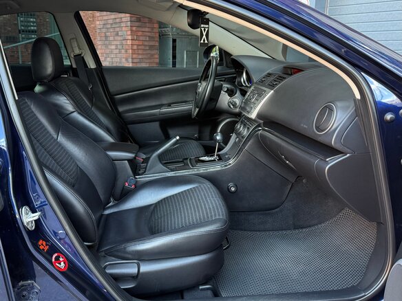 2008 Mazda 6 II (GH), синий, 875000 рублей - вид 14