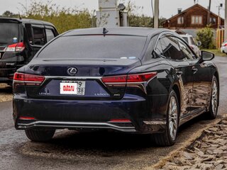 2019 Lexus LS 500h V, синий, 5500000 рублей, вид 4