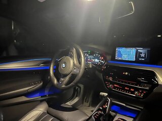 2019 BMW 5 серии 530i xDrive VII (G30/G31/G38), белый, 3400000 рублей, вид 5