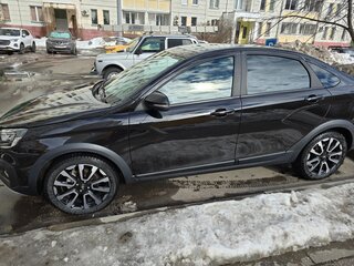 2024 Lada (ВАЗ) Vesta Cross I Рестайлинг (NG), чёрный, 1600000 рублей, вид 4