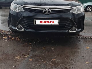 2017 Toyota Camry VII (XV50) Рестайлинг, чёрный, 1750000 рублей, вид 5