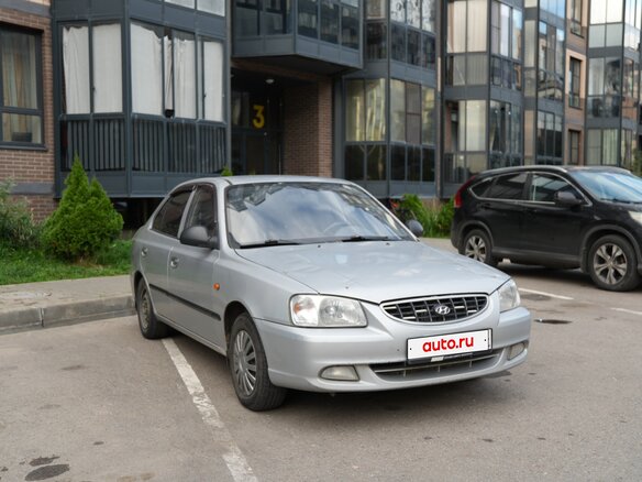 2005 Hyundai Accent ТагАЗ II, серебристый, 250000 рублей - вид 5