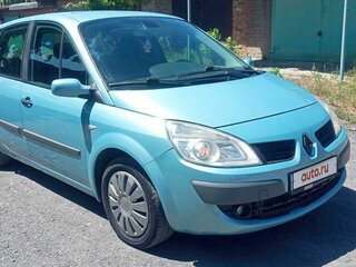 2007 Renault Scenic II Рестайлинг, голубой, 580000 рублей, вид 1