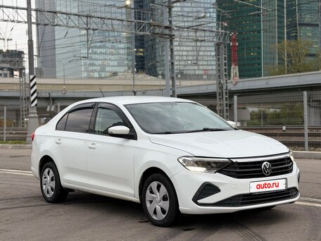 2020 Volkswagen Polo VI, белый, 1200000 рублей, вид 3