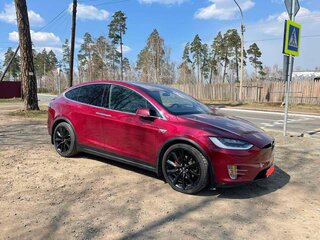2016 Tesla Model X P90D I, пурпурный, 4200000 рублей, вид 3