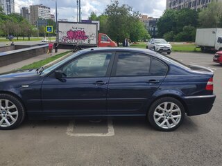 2003 BMW 3 серии 320i IV (E46) Рестайлинг, синий, 1700000 рублей, вид 3