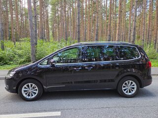 2021 Volkswagen Sharan II Рестайлинг, чёрный, 2125000 рублей, вид 4