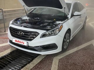 2015 Hyundai Sonata VII (LF), белый, 1650000 рублей, вид 2