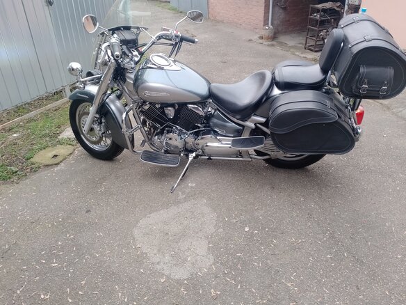 2008 Yamaha XVS1100, серый, 780000 рублей - вид 12