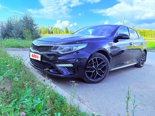 2019 Kia Optima IV Рестайлинг, чёрный, 1650000 рублей, вид 1