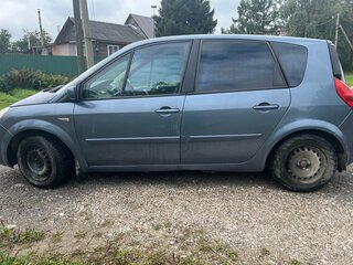 2008 Renault Scenic II Рестайлинг, серый, 350000 рублей, вид 4