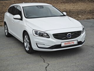 2015 Volvo V60 I Рестайлинг, белый, 1630000 рублей, вид 1