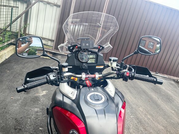 2015 Suzuki V-Strom 1000, пурпурный, 650000 рублей - вид 7