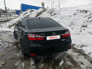 2018 Toyota Camry VII (XV50) Рестайлинг 2, чёрный, 2450000 рублей, вид 2