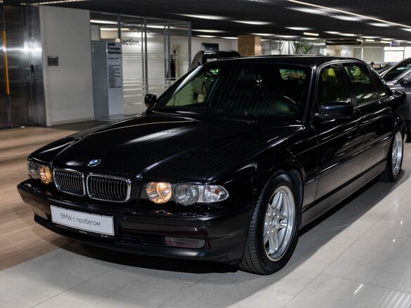 1998 BMW 7 серии 750Li III (E38) Рестайлинг, чёрный
