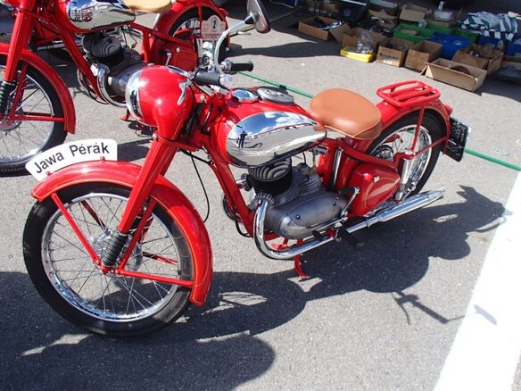 1952 Jawa 250, красный, 2000000 рублей - вид 3