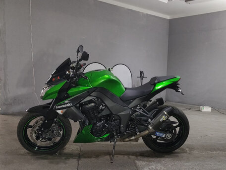 2012 Kawasaki Z 1000, зелёный, 750000 рублей, вид 2