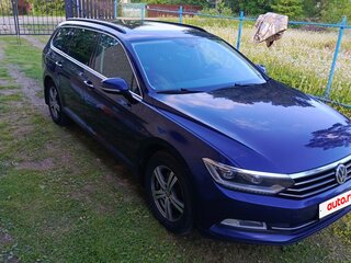 2018 Volkswagen Passat DSG7 B8, синий, 1850000 рублей, вид 2