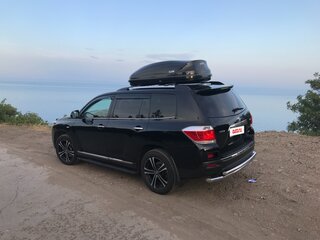 2011 Toyota Highlander II (XU40) Рестайлинг, чёрный, 2050000 рублей, вид 5