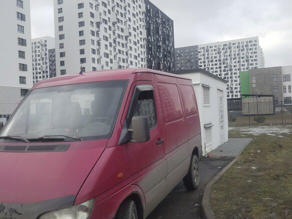 2002 Mercedes-Benz Sprinter, красный, 500000 рублей - вид 1