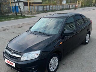 2016 Lada (ВАЗ) Granta I, чёрный, 530000 рублей, вид 1
