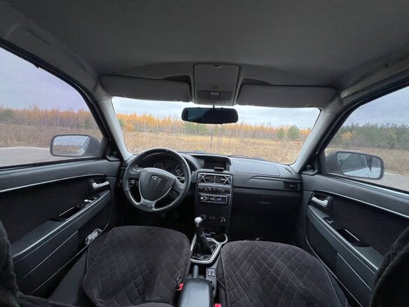 2016 Lada (ВАЗ) Priora I Рестайлинг, белый, 660000 рублей - вид 8