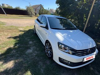 2016 Volkswagen Polo V Рестайлинг, белый, 1200000 рублей, вид 4