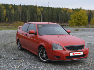 2012 Lada (ВАЗ) Priora I, красный, 420000 рублей, вид 2