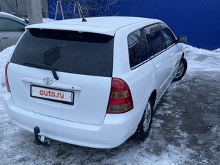 2003 Toyota Corolla Fielder IX (E120, E130), белый, 670000 рублей, вид 3