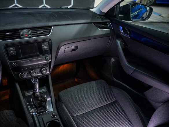2015 Skoda Octavia III (A7), синий - вид 23