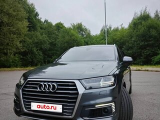 2018 Audi Q7 II (4M), чёрный, 4697952 рублей, вид 3