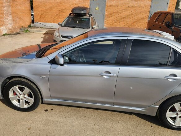 2008 Mitsubishi Lancer X, серебристый, 850000 рублей - вид 5