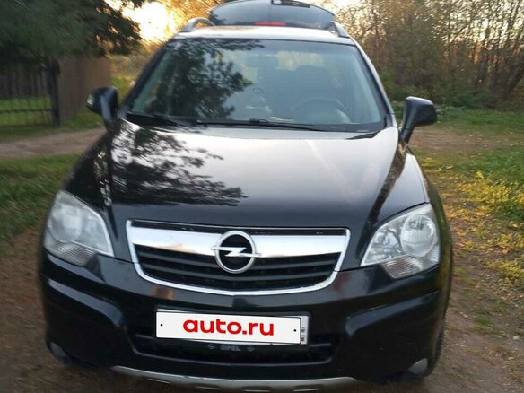 2007 Opel Antara I, чёрный, 900000 рублей