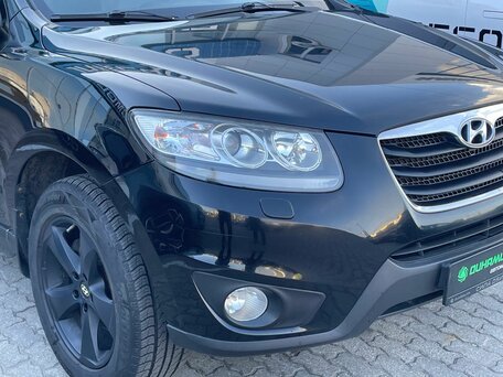 2011 Hyundai Santa Fe II Рестайлинг, чёрный, 1245000 рублей, вид 4