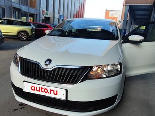 2019 Skoda Rapid I Рестайлинг, белый, 1490000 рублей, вид 1