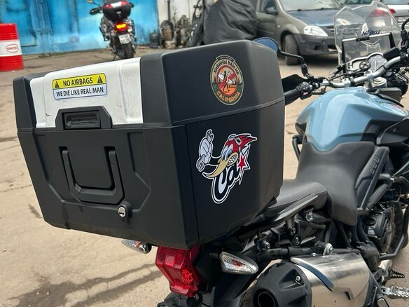 2013 Triumph Tiger 800, голубой, 610000 рублей - вид 16