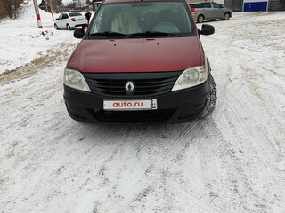 2011 Renault Logan I Рестайлинг, красный, 310000 рублей, вид 2